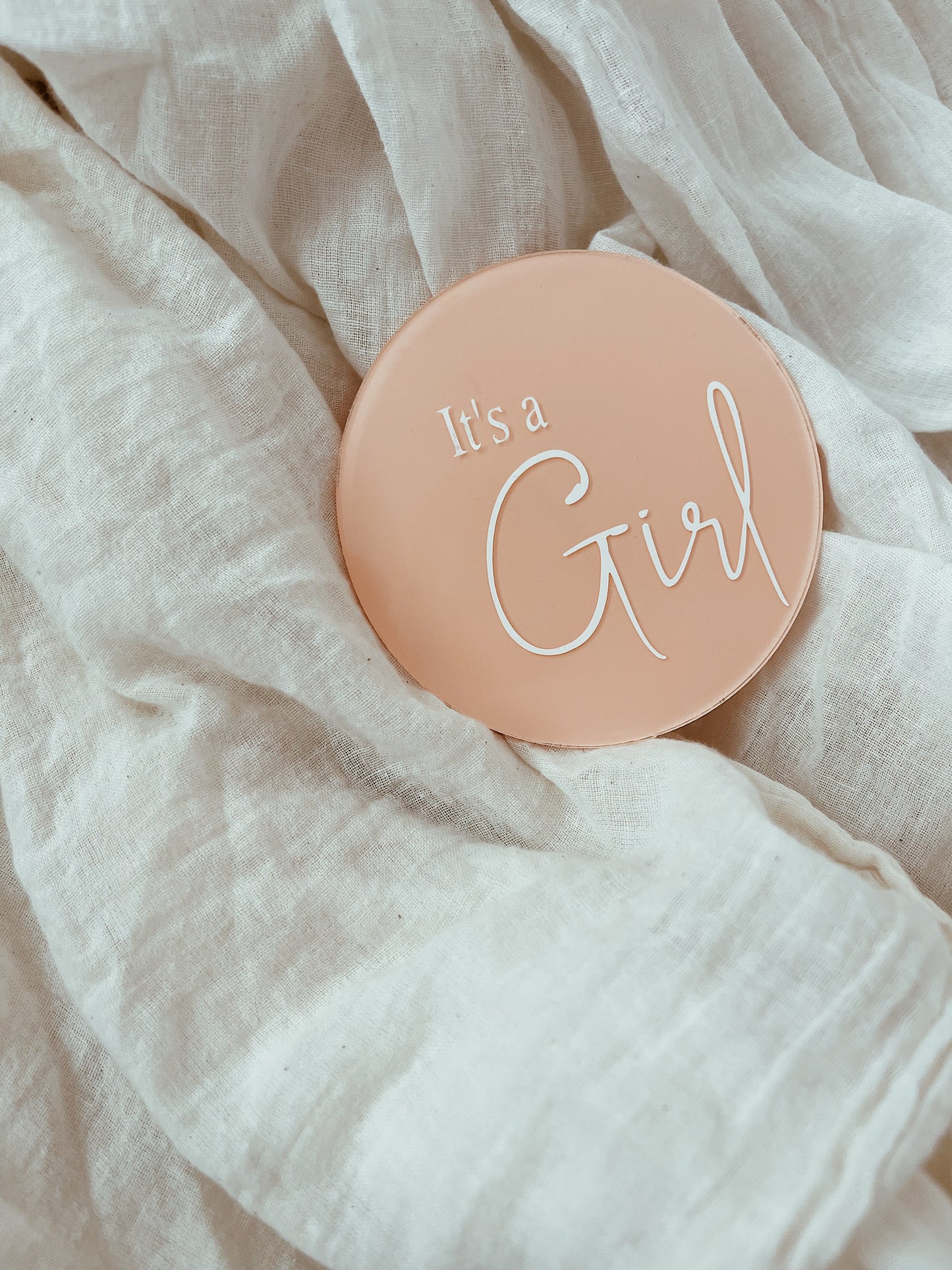 It’s a Girl Plaque
