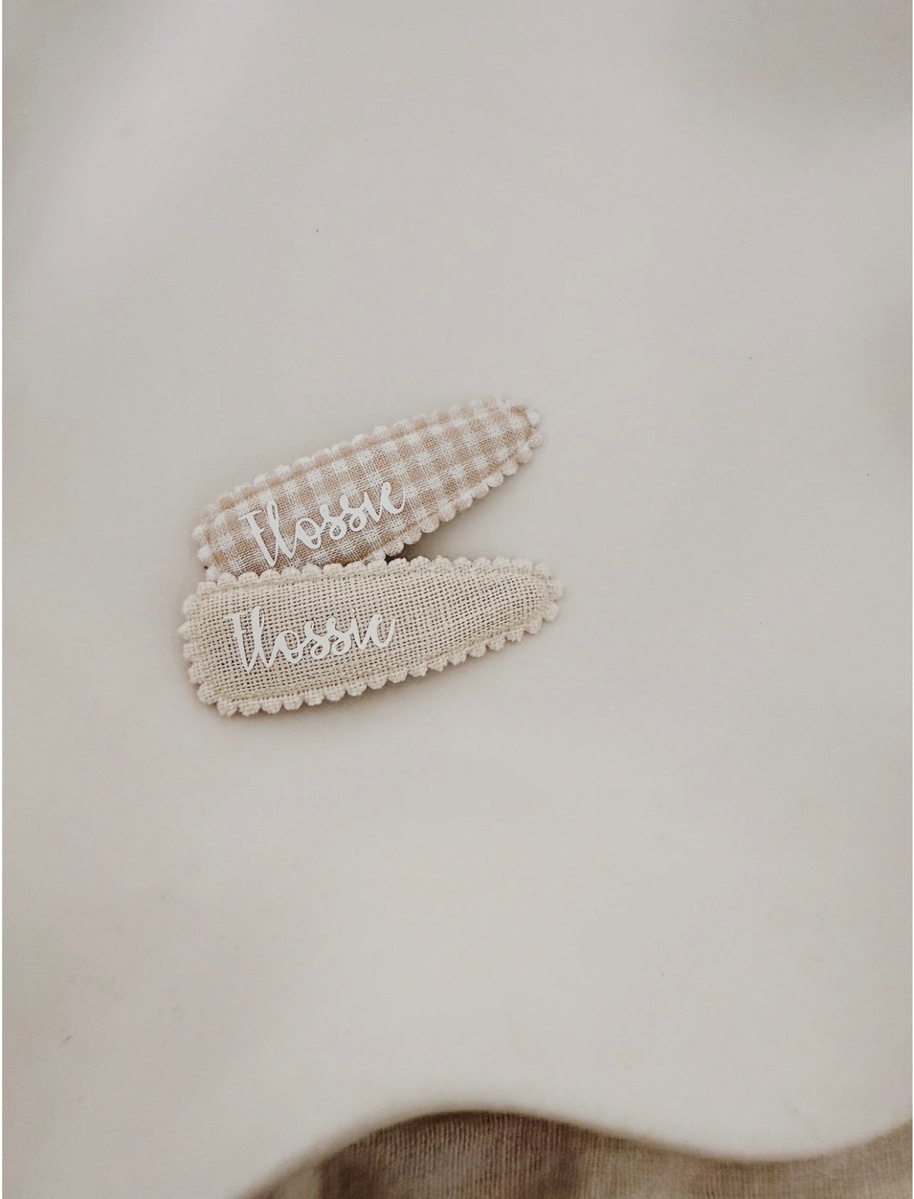 Personalised snap clips