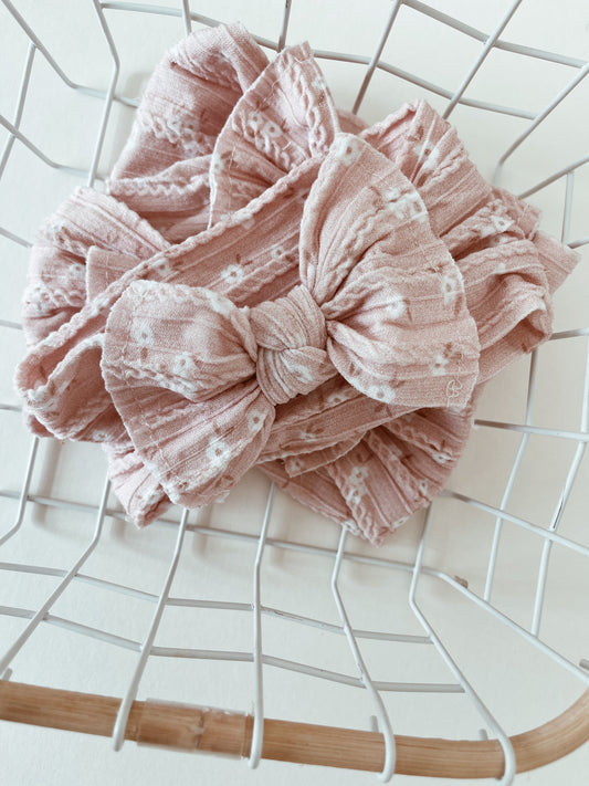 Peony topknot