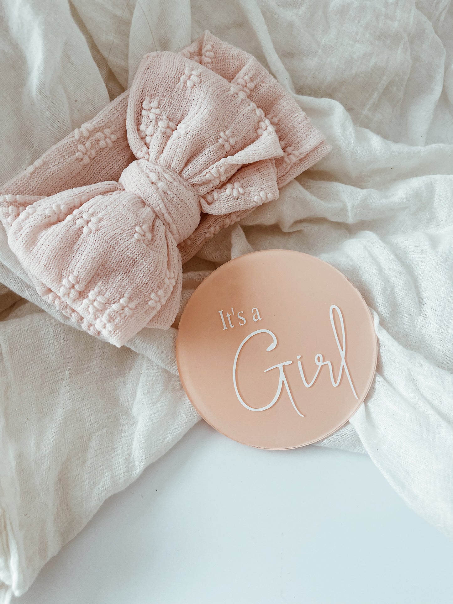 It’s a Girl Plaque