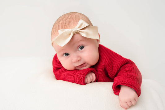 Golden Satin Bow